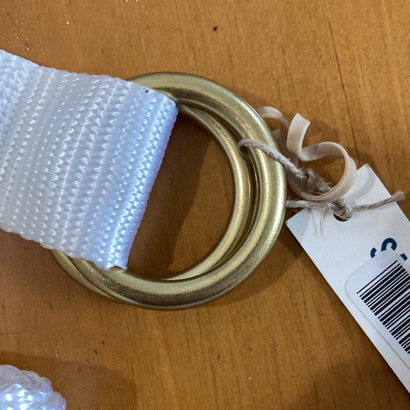 NWT Sailormade USA Nautical Webbing Belt white - S/M - Picture 2 of 3